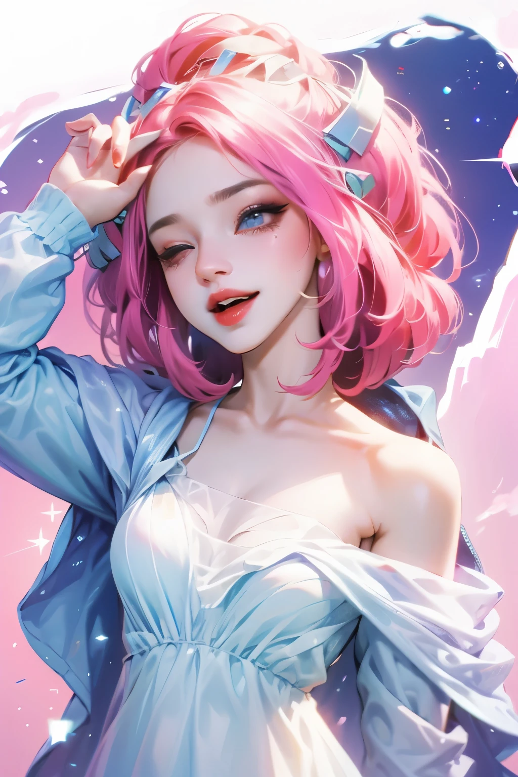 1 Girl,Wink,Blink