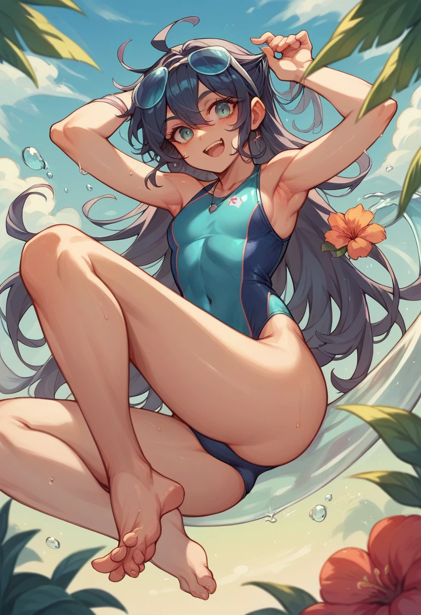 Friren in a swimsuit 