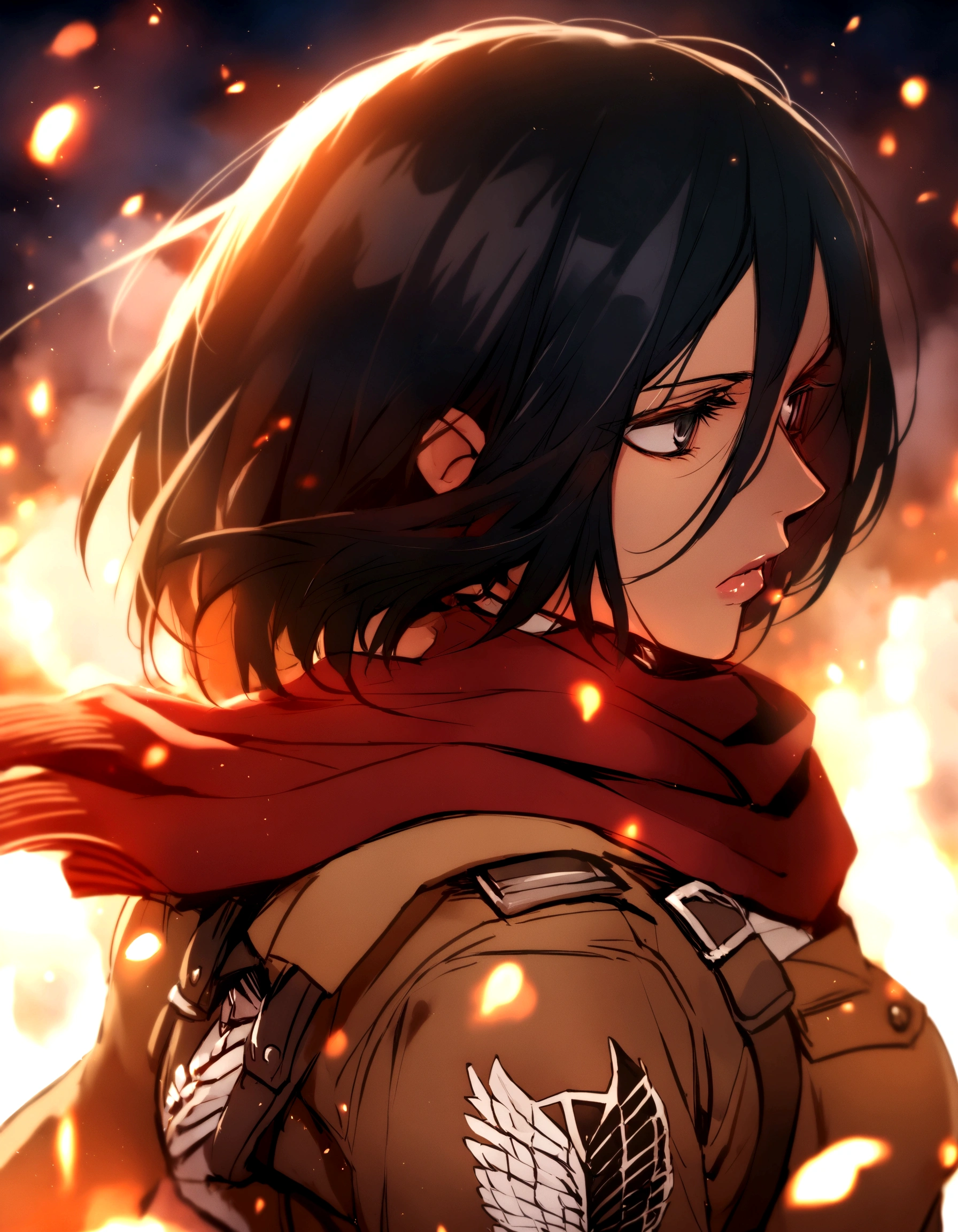 Attack on Titan,Mikasa Ackerman