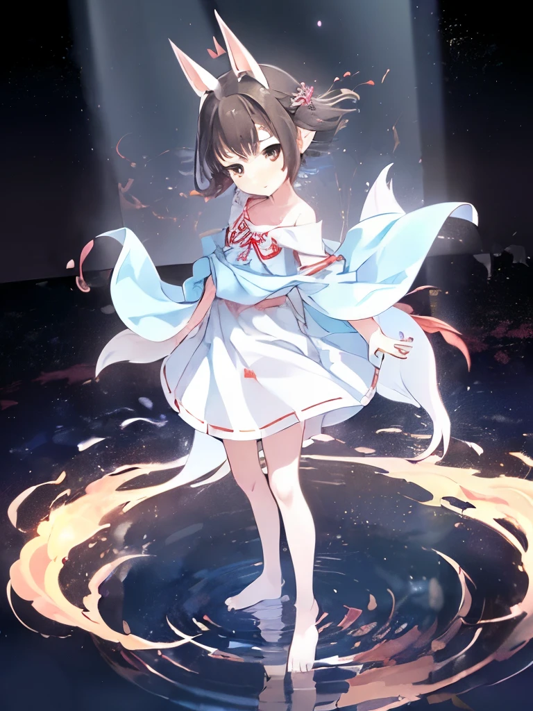 (幼い日本のGirl、Mr.々Expression、不安定Expression、Highest、masterpiece、Highest品質、high quality、high resolution、High precision、High definition 8k wallpaper、Pure、sorrow、Neo Penis、Uyuni salt lake、horizontal line、Innocent expression、Reflective water surface、The Wide Ocean、Cumulonimbus、Cumulonimbus、thunderstorm、(red shoulders、Flushed skin)、(Off the shoulder、No underwear、Cute Elementary School Girl、Sexy Ribbon、魔法Girl、Hair blowing in the wind、Shiny Hair、Glowing Skin、beautiful spotlight、Amateur idol photo shoot、Full body portrait)、(Image idol sculpture、Adorable idol pose)、Sigh、(Wide sky、Infinity Mirror、Beautiful backlighting)、可愛いdaughter、Cute ???、(Exposed breasts、Sweat runs down my chest)、fidgety、(A shy smile)、defenseless、Cute squid belly、back、🌟Delicate and beautiful eyes、Beautiful eyes illuminated by the light、Shiny Hair、Reflected eyes、。(Look at the sky:1.3)、(Red face:1)、(CG images with attention to detail)、(Perfect image)、A little excitement、Thin chest、Cute smile、Slim body、Before menarche、(Girl、小さなdaughter、Fox Ears、Feather hair ornament、Brown Hair、Gray Hair、Slimming、Cute breasts、Flat Chest、flat、Cute pink nipples、Cute belly、Cute thighs、Cute bare feet、Cute shame、Open pussy、A shy smile)、(Girl、wife、daughter、younger sister)、Low - Angle、Colorful Sky、Contrail、shooting star、rainbow