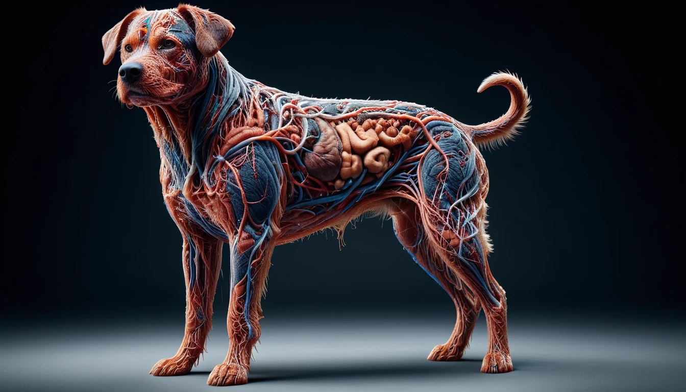 extremely detailed 32k uhd raw image of a beautiful ais-vesselz dog 