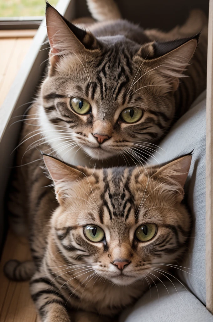 sad cat