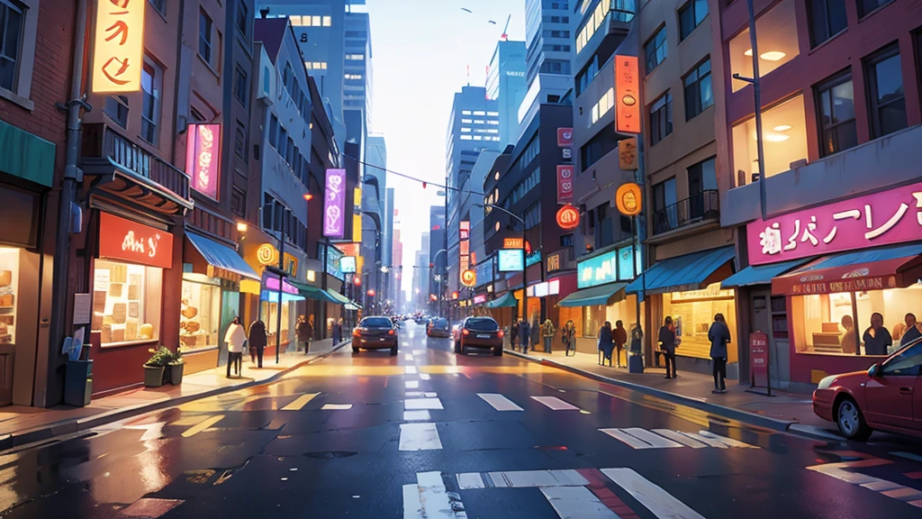 scenary, city