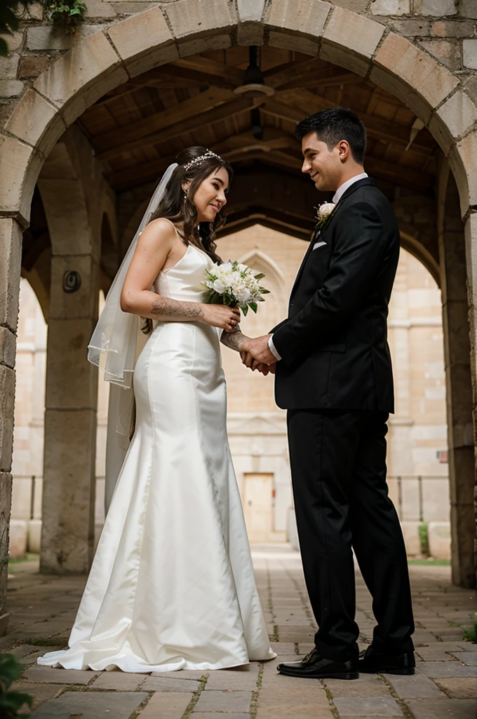 People get married