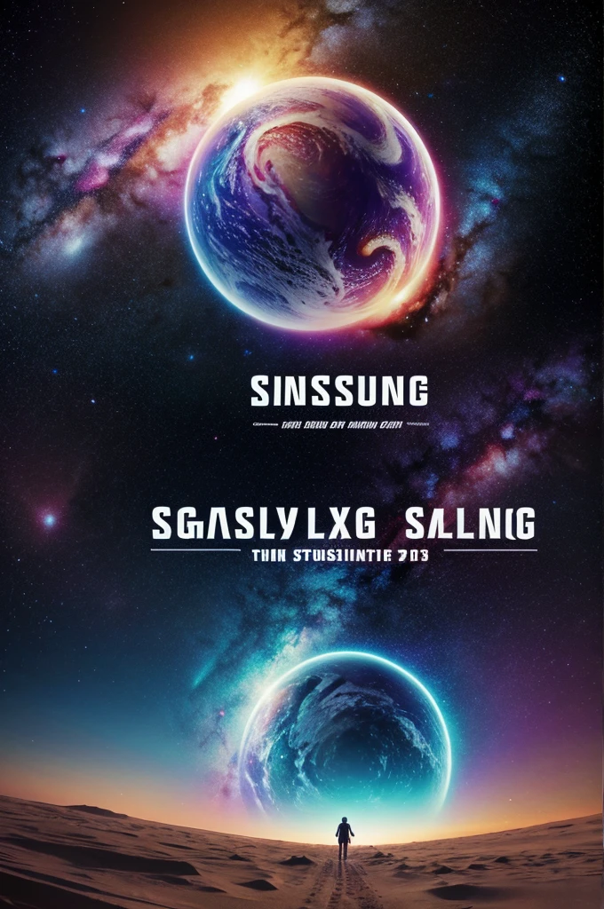 Create a logo inspired by galaxy starting with n