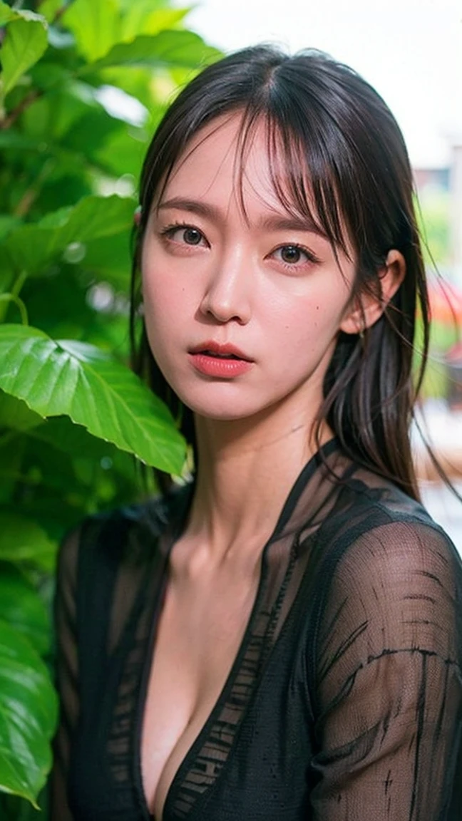 (((Realistic photograph))),, Portraiture, (Scary face:1.3),, beautiful girl, View your audience, , (school uniform:1.2), Buttoned shirt and trousers, , (Cleavage:1),, On the streets of Japan, (Environment details:1.3),, (RAWphotograph, CG unity, photograph, ultra Realistic details, Sharp focus, Detailed skin,4K, High resolution, masterpiece, Highest quality, Realistic, Vibrant:1.2),, (8K,4K, 超High resolution, High resolution, Professional, movieのような, movie, dramatic),, (Anamorphic depth of field blur background), Detailed Background,