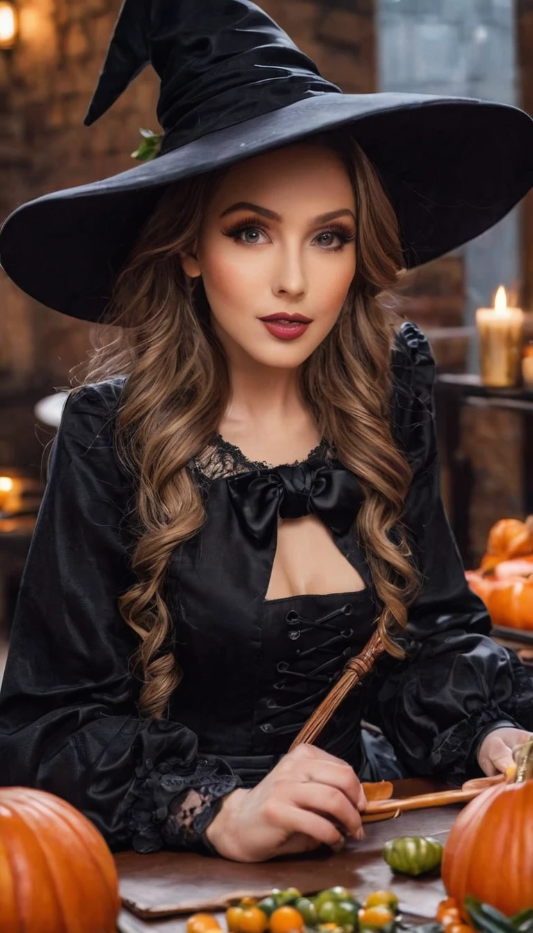 Cute Witch,Beauty,
