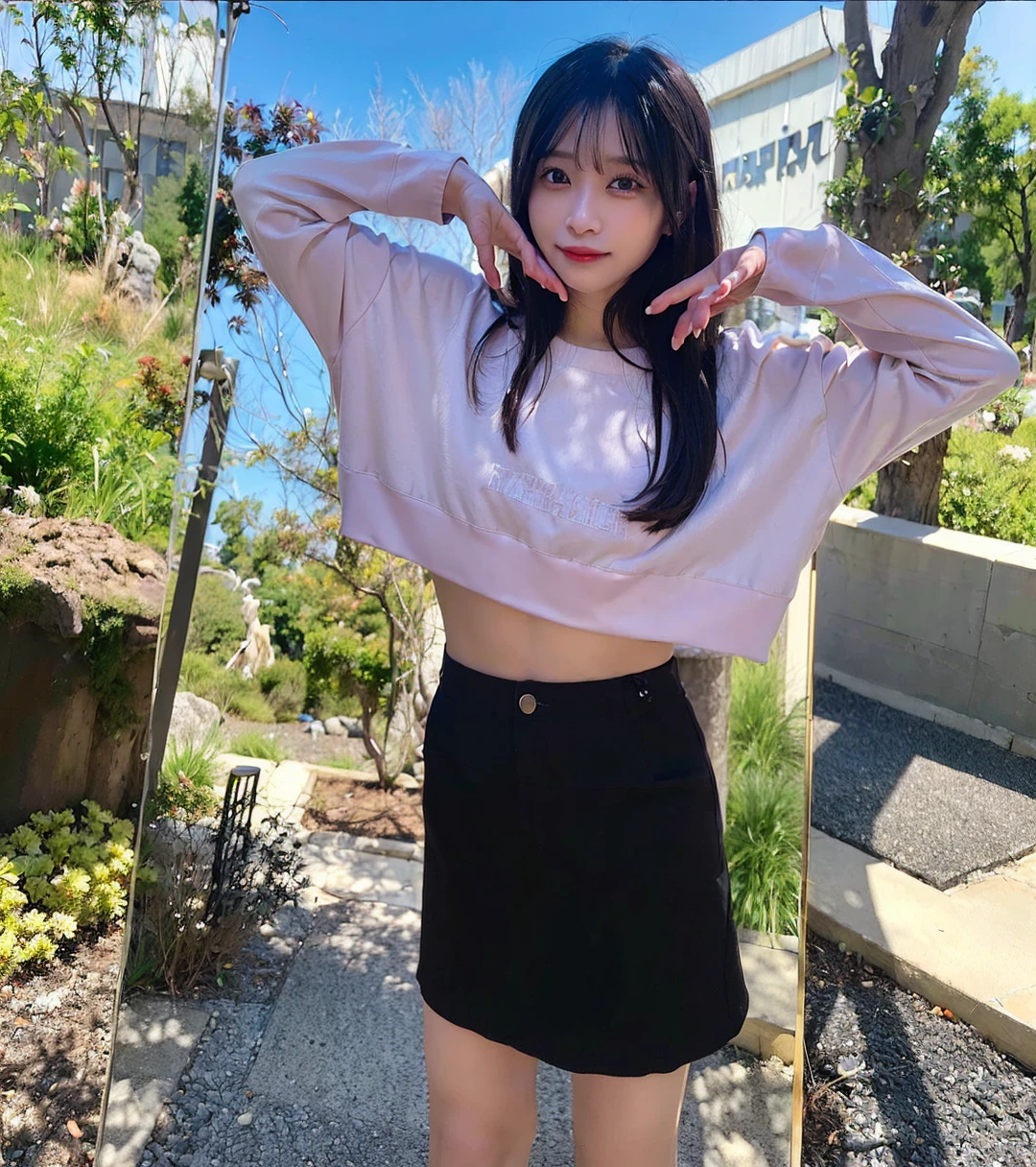 (top-quality、8K、32k、masuter piece、nffsw:1.2)、profile、(slim figure:1.2)、(s lips) 、age19、(Short bob hair:1.3)、Holding a cat、double eyelid、shinny skin、Realistic rayare、beauitful face、(A smile:1.3)、crouching down、(From  above:1.2)、(a closeup:1.4)、blurry backround、(Front Focus)、(dark: 1.6)、Fantasy Art、photoRealstic、Professional Lighting、extra detailed face、Award-winning、deep-shadows