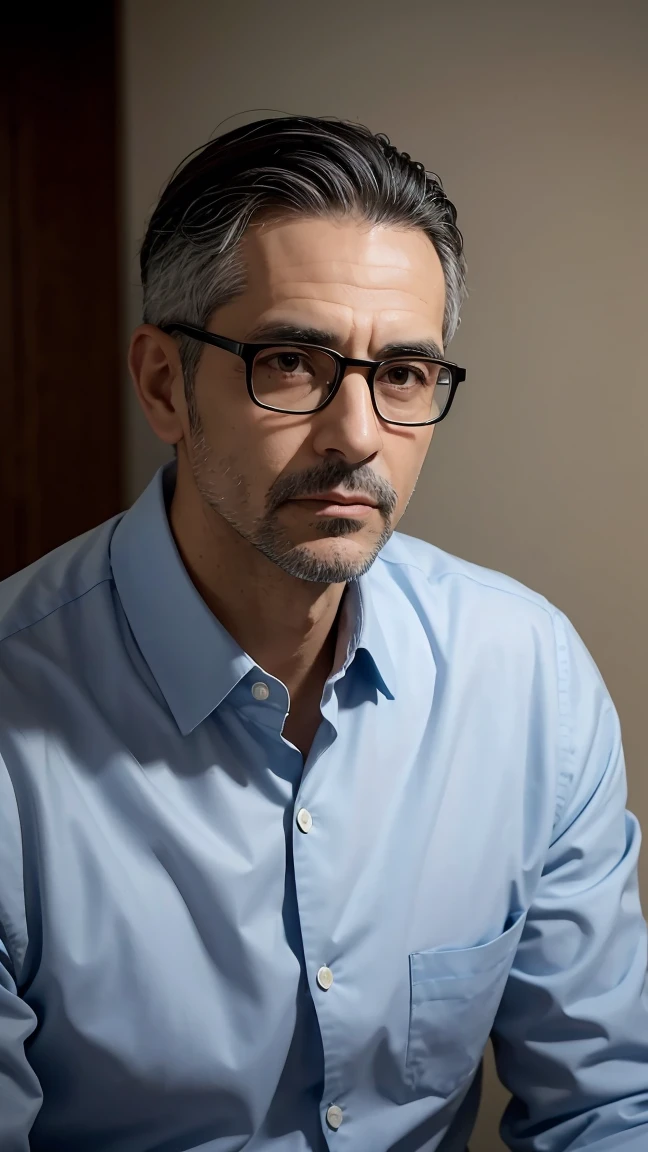 dr. João Silva Age: 45 years old Height: 1,80m Physical Appearance: dr. João Silva is a man of average height, with a robust physical constitution, result of years of playing sports. her hair is gray, short cut, and he wears thin-framed glasses that give him an intellectual air. Your eyes are a piercing blue, always attentive and analytical.
Psychological Profile: dr. Silva is a renowned investigative psychologist, Known for his ability to observe details that go unnoticed by most. He is meticulous, rational and has a sharp analytical mind. His experience in handling complex cases made him skeptical, but he maintains a deep empathy for the victims. His dedication to his work is almost obsessive, often at the cost of their personal life.