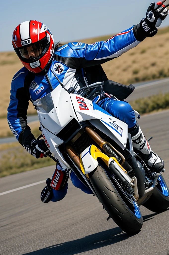 Image of taekwondo and motorcycles with music