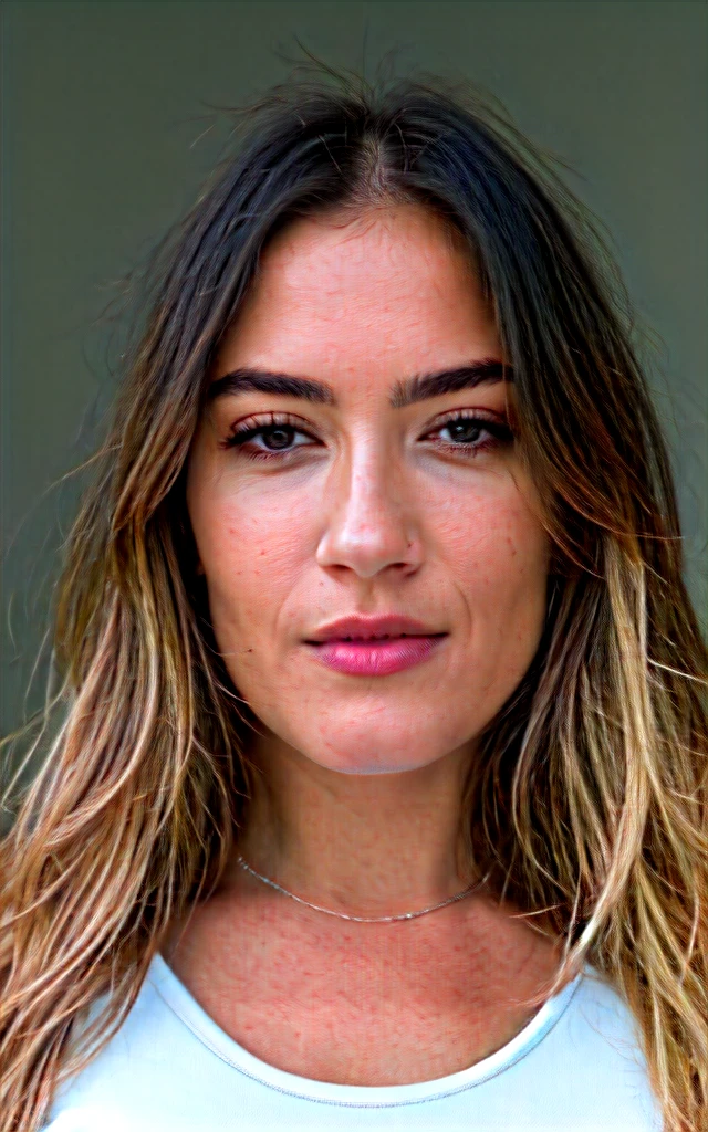 generate a high-quality realistic image of a couple's face, smiling at a celebration. The image must be detailed, with neutral lighting, generic background , with a smiling facial expression, so they can be easily adjusted and improved in Photoshop. Furthermore, Include natural imperfections on faces (like pimples, freckles, stains), nothing exaggerated so I can edit these details in photoshop. These images will be used for editing in a portfolio, so it is important that they are well defined and have high resolution