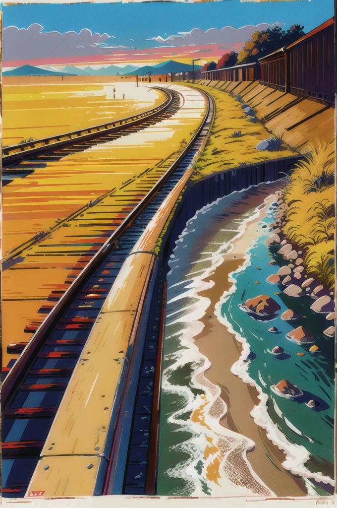 A freight rail