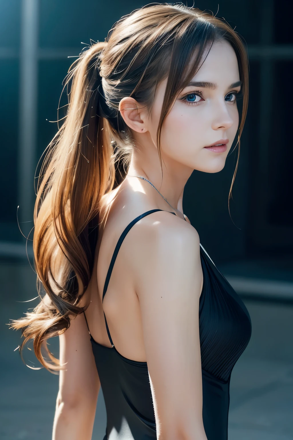 Close-up of a woman with a ponytail and a black dress, Emma Watson wearing fancy fish, Emma Watson, photo of Emma Watson in swimsuit, Emma Watson wearing a swimsuit, Emma!! Watson!!, photo of Emma Watson, of Emma Watson, Emma Watson as driada, face of Emma Watson, Emma Watson as blond aphrodite, clear portrait of Emma Watson, {{{{{{{(masterpiece, .CGI:1.4),(8K raw photo, best quality, masterpiece:1.2) super detailed official art,photorealistic:1.37, (outstanding, professional),masterpiece,best quality,ultra detailed,highres,high-resolution,4K,4Kportrait,8K,8Kportrait,unity8Kwallpaper,extremely detailed CG,realistic,RAW photo,real person,portrait photography,photorealistic,shiny skin,detailed skin,(((dynamic angle full body
and dynamic angle wide shot
and dynamic angle close-up
and dynamic angle upper body
and dynamic angle from above
and dynamic angle from behind
and dynamic angle from below
))),{{{{supermodel }}}},{{{{Photorealistic:1.4}}}}, beautiful detailed, highly detailed eyes and face, beautiful detailed eyes, ridiculous, incredibly ridiculous, super detailed, high resolution, highly detailed, top quality, masterpiece, illustration, highly detailed, CG, unified, 8K wallpaper, amazing, fine detail, masterpiece, top quality, highly detailed CG unified 8K wallpaper, face light, movie lighting,surrealistic female portrait, magic lights, 32K resolution, action poses, realistic photography, dynamic lighting, art station, volume lighting, highly detailed face, awarded, shadows}}}}}}}
