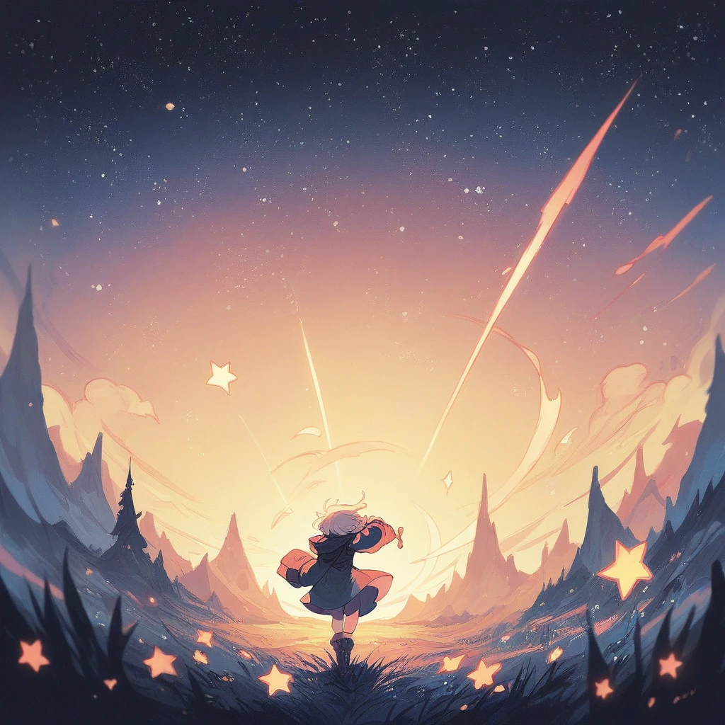 A starry sky