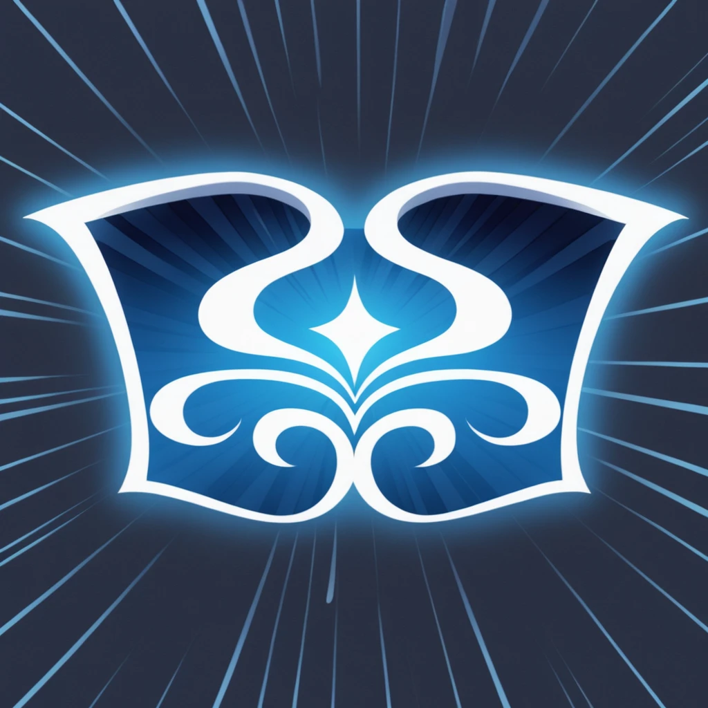 a shield, referencing the void, adjust the size, darker background, darker blue detail.