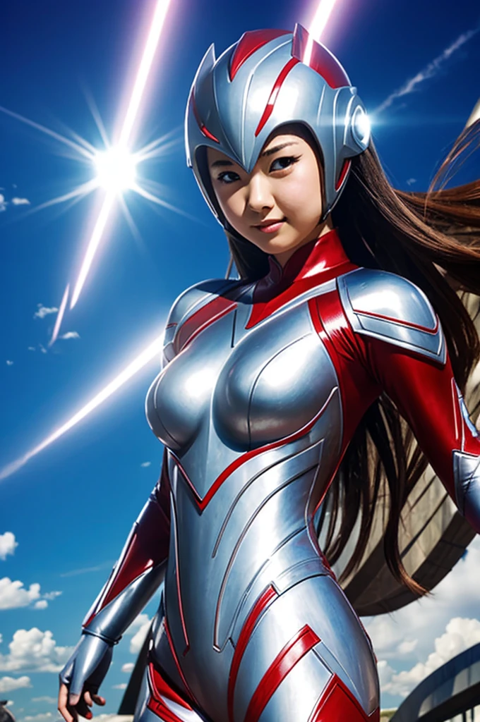 Female Ultraman nude anime
