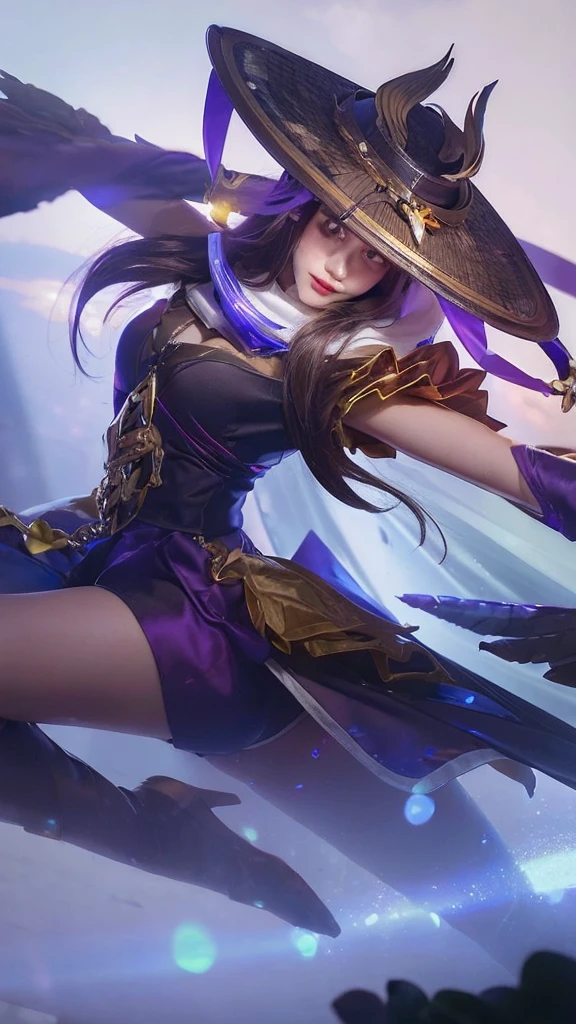 Top Quality, Realistic, (High Resolution: 1.2), (Perfect ???????) High Resolution, Comprehensive Cinematic, 8K, (Perfect Body Female: 1.3), (Full Body), Highly Detailed Face and Eyes, Random Long Hair, (Dark Brown Hair: 1.2), (With Bangs) Age 20, Large Breasts, Exaggerated Cleavage, (White Loungewear, Short Loose Shorts), Hotel Background, (Lying on Bed), (Portrait), (Arms Outstretched Taking a Selfie) A woman is standing on a street corner wearing a white crop top and beige skirt. She has a white bag with a chain strap draped over her shoulder and is posed looking back.