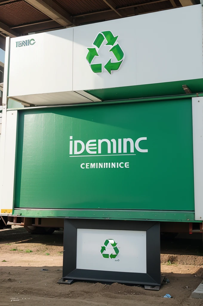 "Design a logo for Vaneco Indonesia, company operating in the field of IT Asset Disposition Remarketing. This logo must reflect the concept of recycling by using green elements which symbolize sustainability and environmental friendliness. Make sure the design is modern and attractive, in accordance with the company's innovative and environmentally responsible identity."