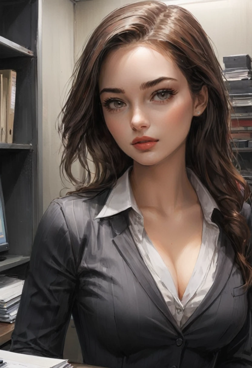 In the busy office, Emily and her handsome boss discovered a secret room while working overtime, who hid undeniable secrets.
