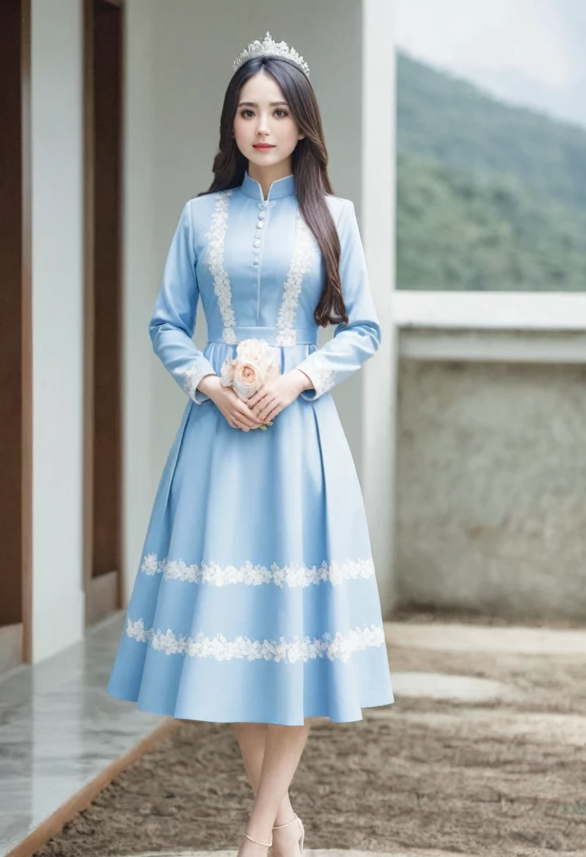 Royal sister full body photo