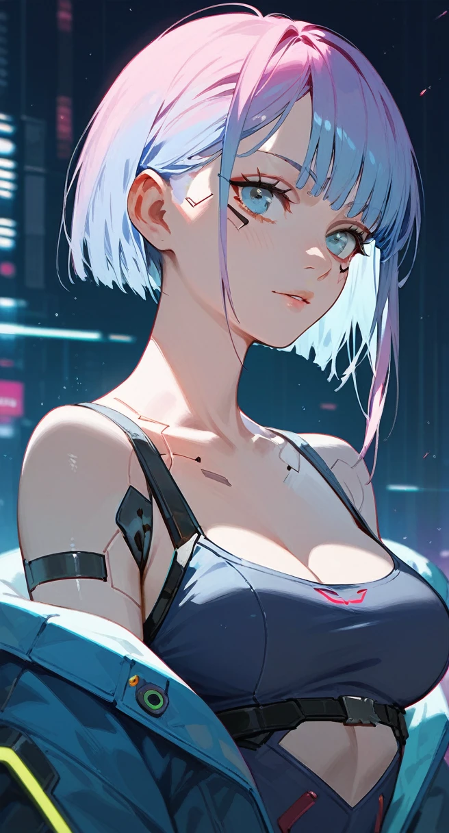 1 girl, cyberpunk, lucy