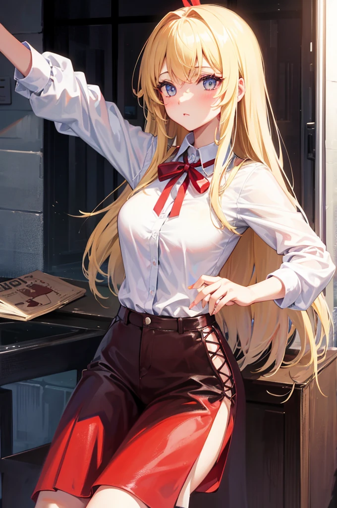 Acme Face、Looks like she's about to cum、Glamorous expression、(nsfw:1.7)、nose blush、sweat、1 boy、bitch、POV shooter、Chest grab、blush、Embarrassed look、saliva、1 boy、POV shooter、Chest grab、Small breasts、手でhide、skill、、hide、Black Skirt、、blush、、Embarrassed look、Japanese、Black Skirt、ahegao、No bra、Light cream colored hair、Short Hair、Red eyes、blush、、Perfect hands、Fine hand、Inside the train、、Good hands、