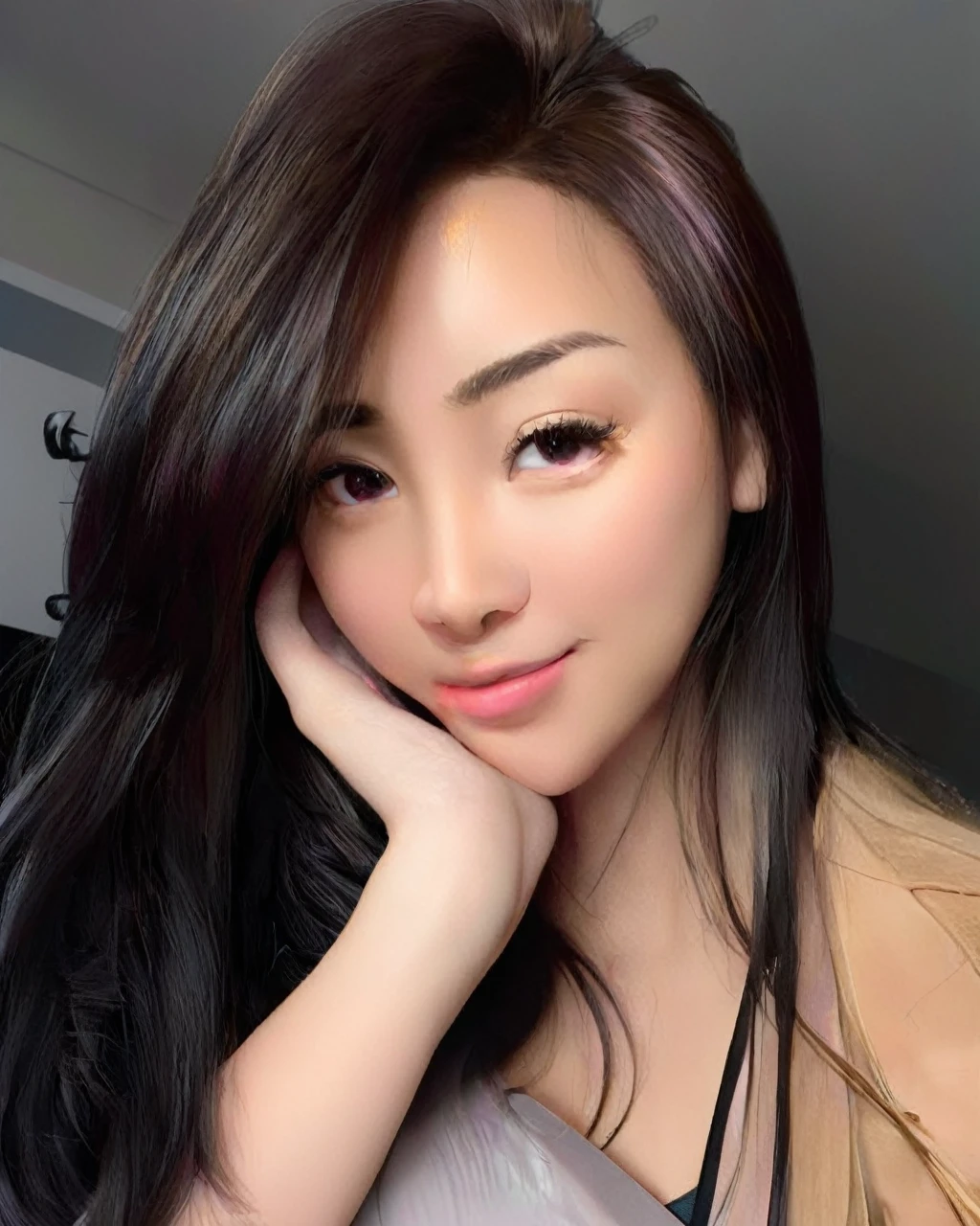 A beautiful young girl, realistic full body image of a beautiful girl, wearing a doctor's coat with a pink waena V neck undershirt, with big breasts.bright color octane rendering that is trending at the art station, unified color background wall, beautiful, attractive, 3d rendering, cute pixar, inspired by Du Qiong, blonde girl , andrew dickson , realistic, 3D, cartoon style, well shaded, smooth, Pixar.