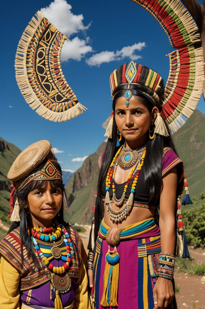 Inti and Pachamama inca