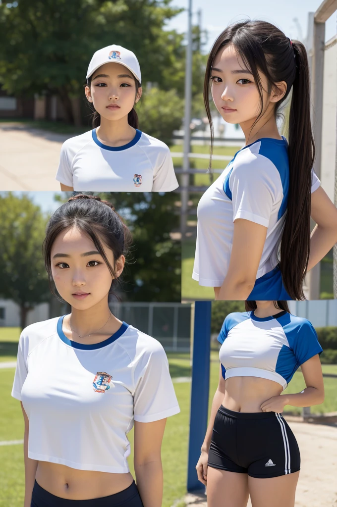 Make a Front and Back Shirt Model, for a Physical Education Course.