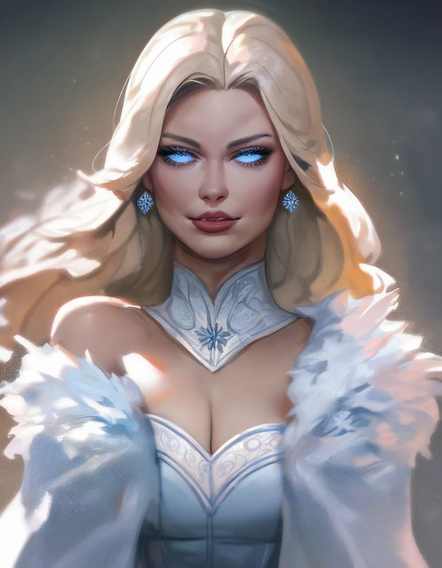 score_9, score_8_up, score_7_up, score_6_up, score_5_up, score_4_up, source_anime,((EF_WntXM_SDXL)), gorgeous emma frost female, beautiful eyes, seductive ,intense gaze,seductive expression,soft lighting,hentai, safe