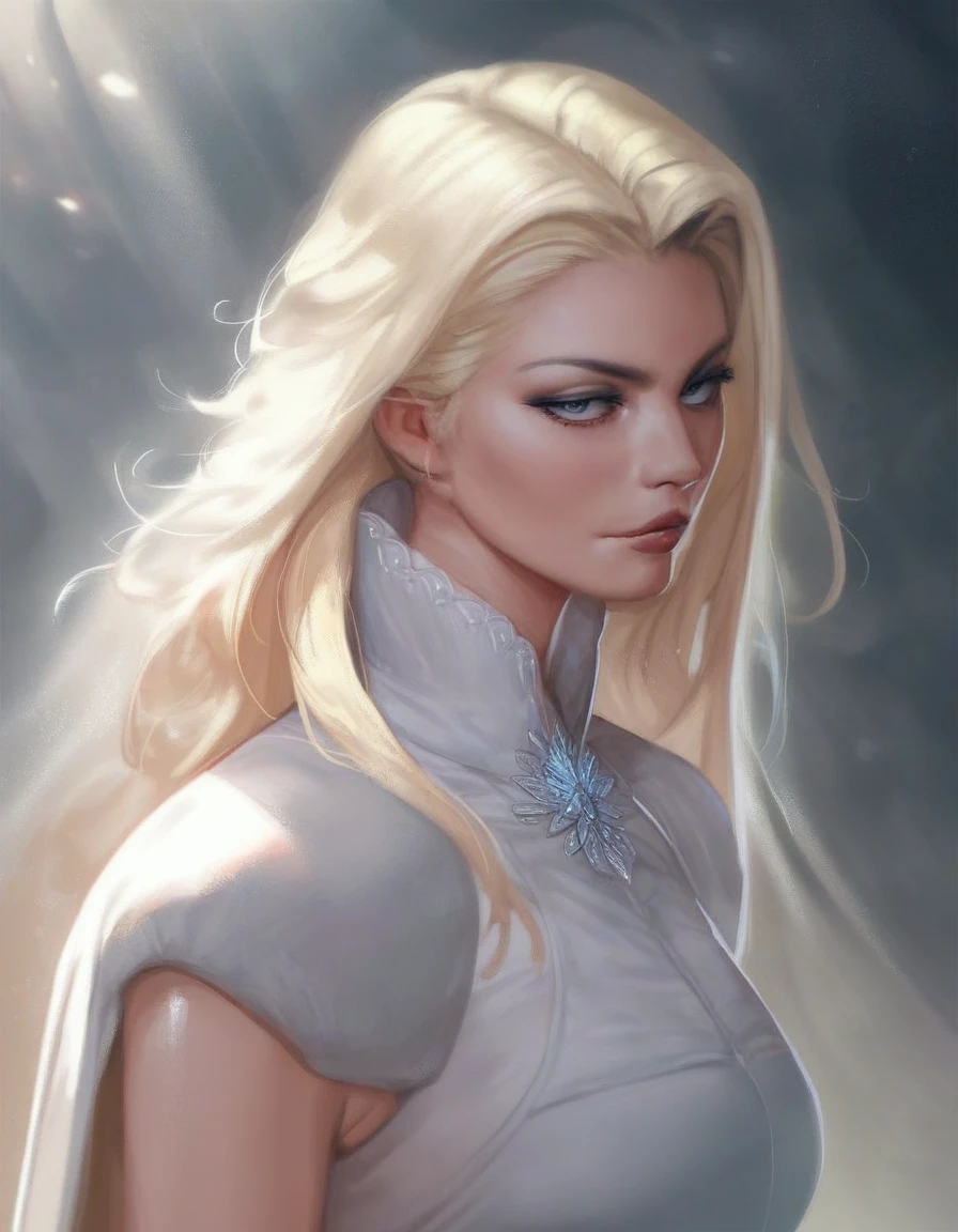 score_9, score_8_up, score_7_up, score_6_up, score_5_up, score_4_up, source_anime,((EF_WntXM_SDXL)), gorgeous emma frost female, beautiful eyes, seductive ,intense gaze,seductive expression,soft lighting,hentai, safe