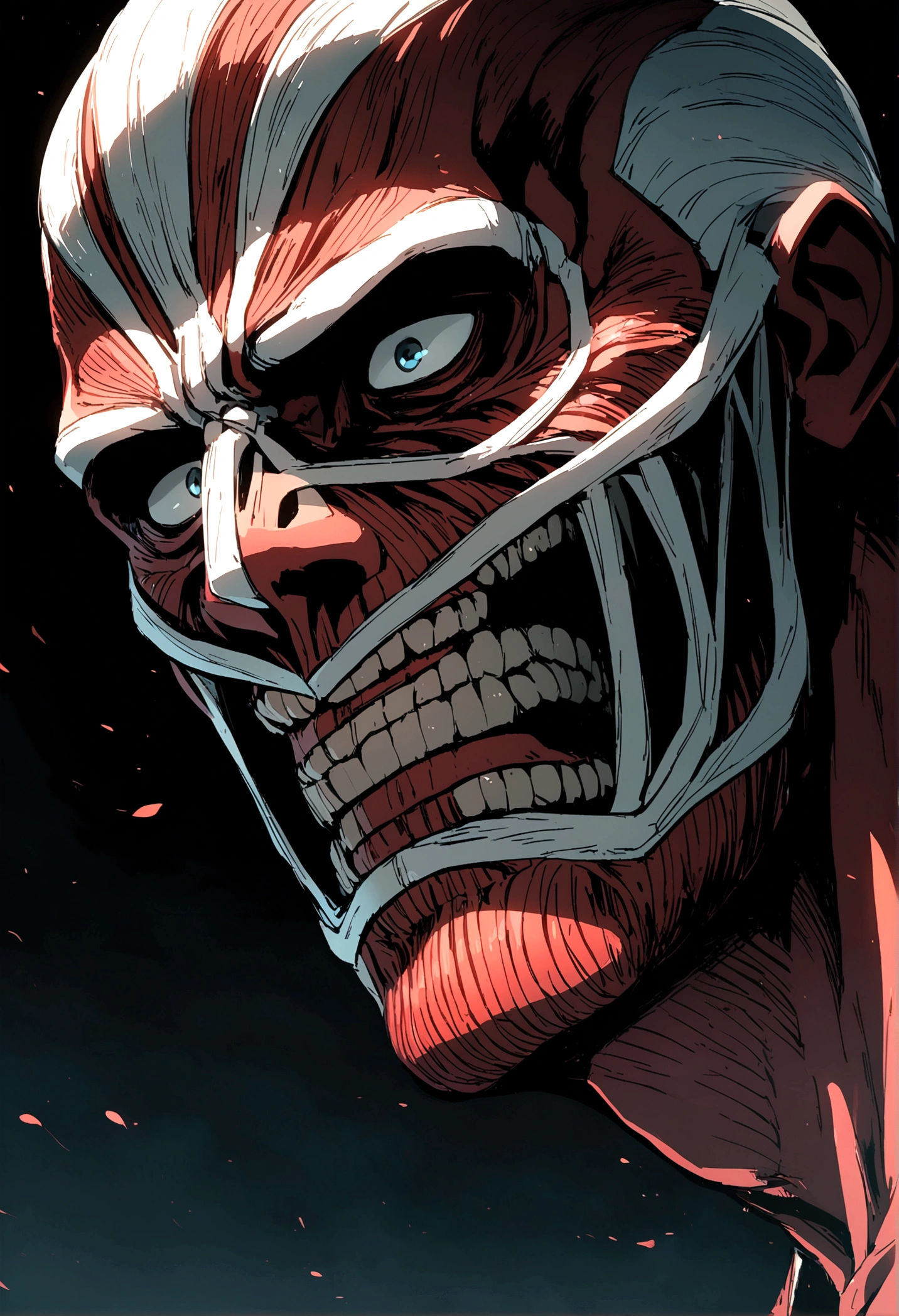 Colossal titan from Shingeki no kyojin 