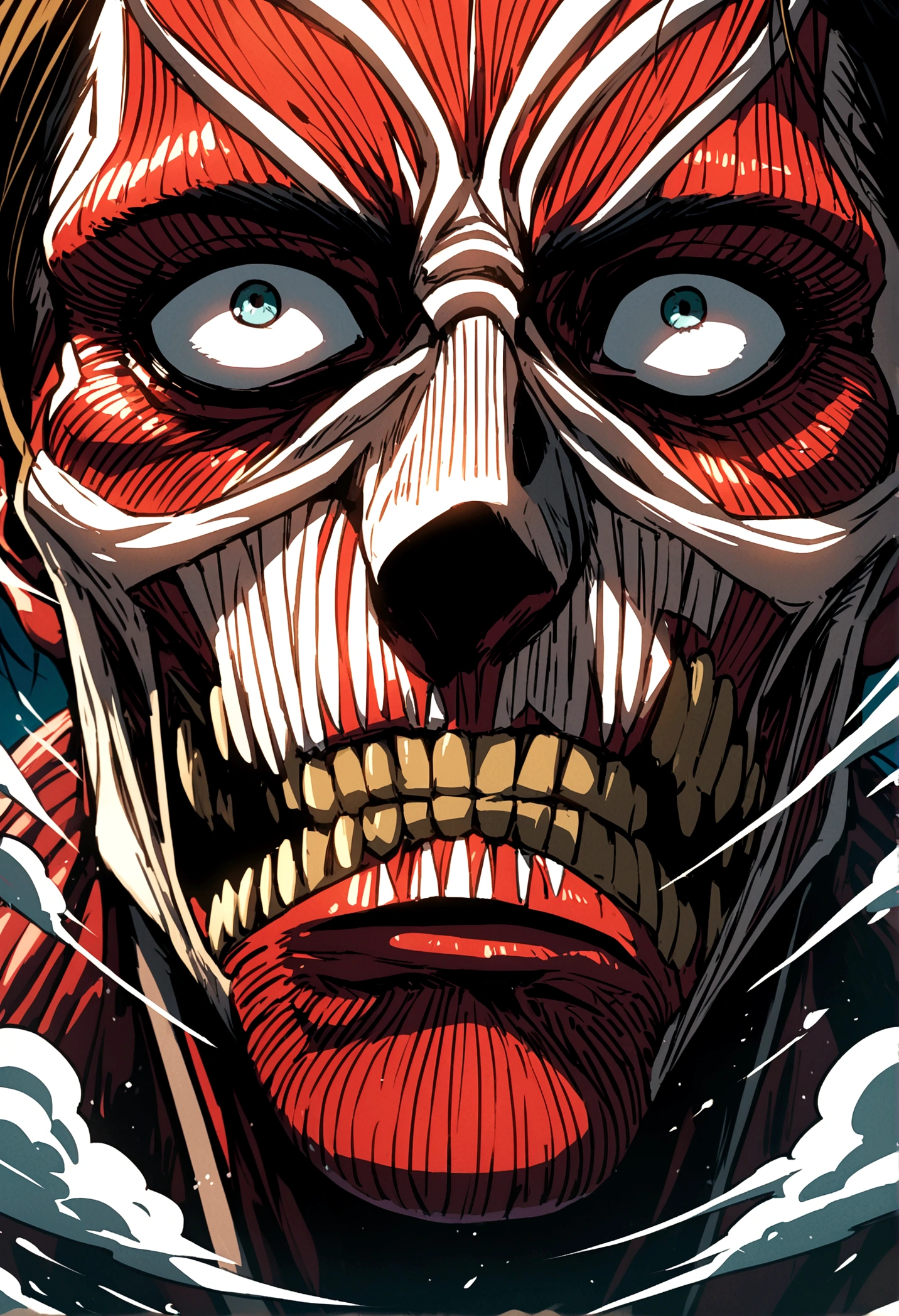 Colossal titan from Shingeki no kyojin