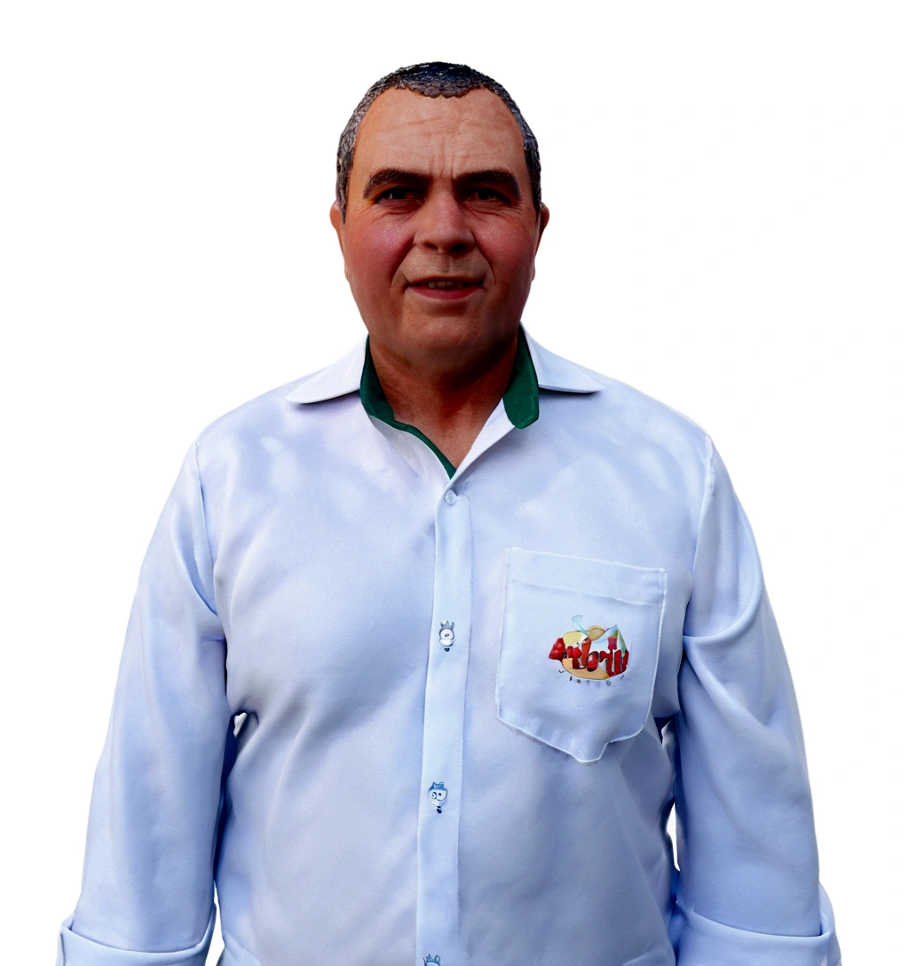 Cartoon character of a man in black glasses and blue shirt, an animated character, stylized character, animation style rendering, 3d stylized, Arnold Maya rendering, Stylized 3D rendering, toon render screenshot, 3d character, 3d character, Stylized 3D rendering, 3D character rendering, cartoon character, Personagem de close up, character posing, (Pixar-style) (master part:1.2) (bokeh) (best qualityer) (skin detailed) (detailed texture) (8K) (Argilla) (cinematic lighting) (sharp focus,Sit down and lift your upper body