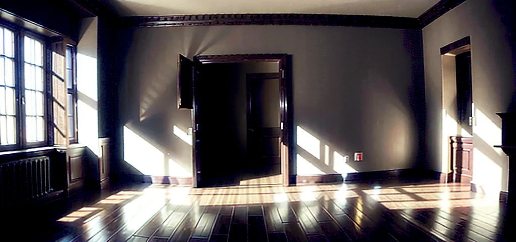 medieval castle , inside a dark room , TORCHES ON THE WALLS AND A LOT OF GOLD INSIDE THE ROOM
