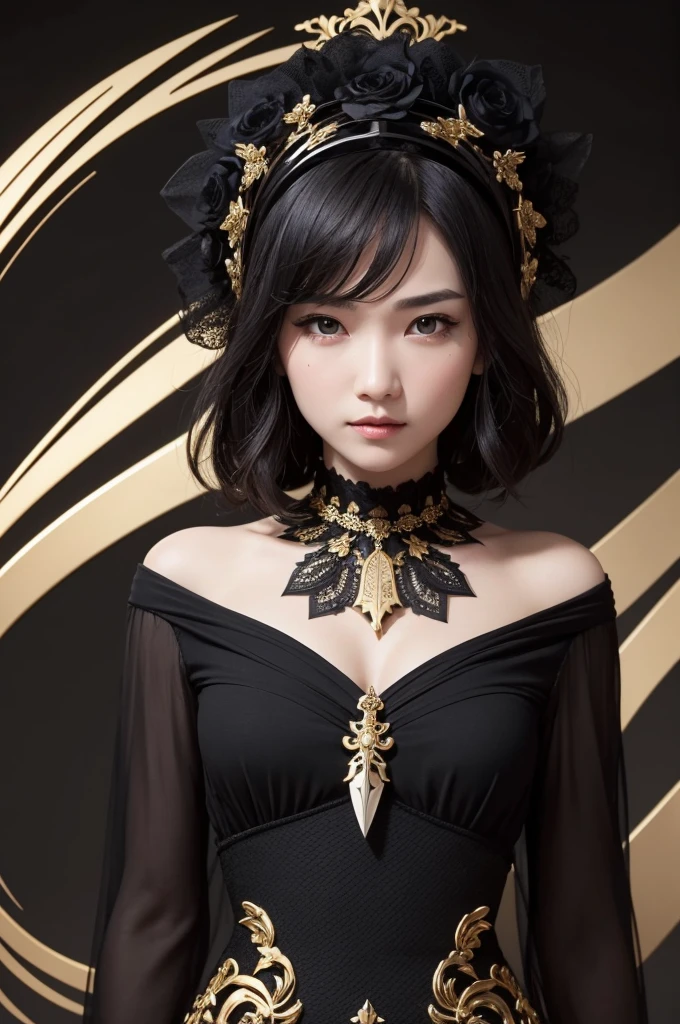 An image of people amusedly surprised because a new emotion appeared, this emotion will be very excited and saying that it is the desire to buy from the luxury empire knife in black and gold