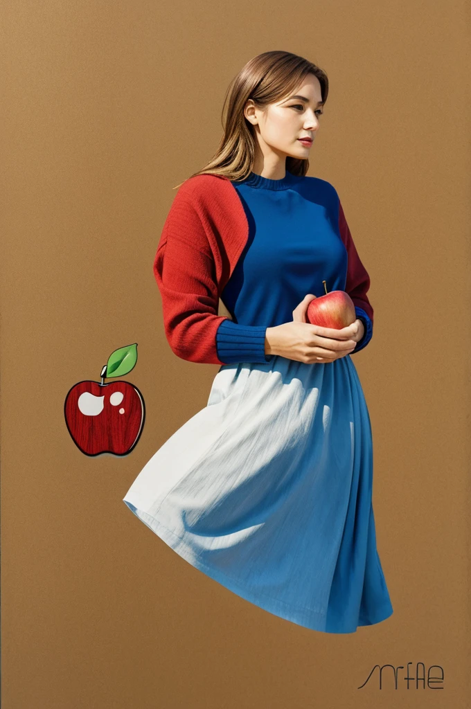 Apple mother art