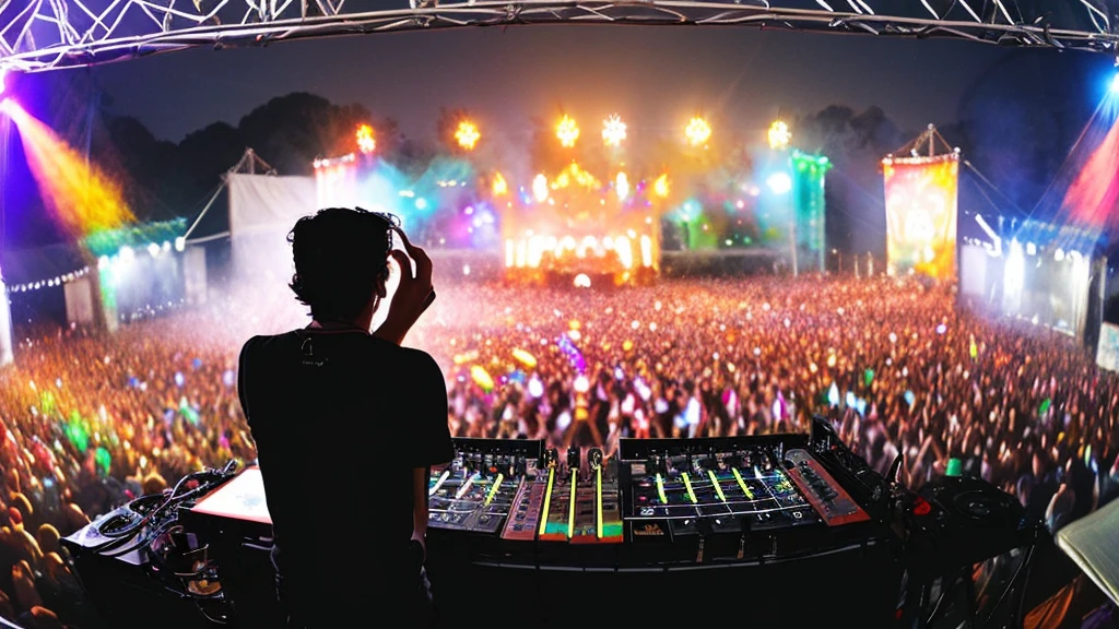 Dj on a Festival
