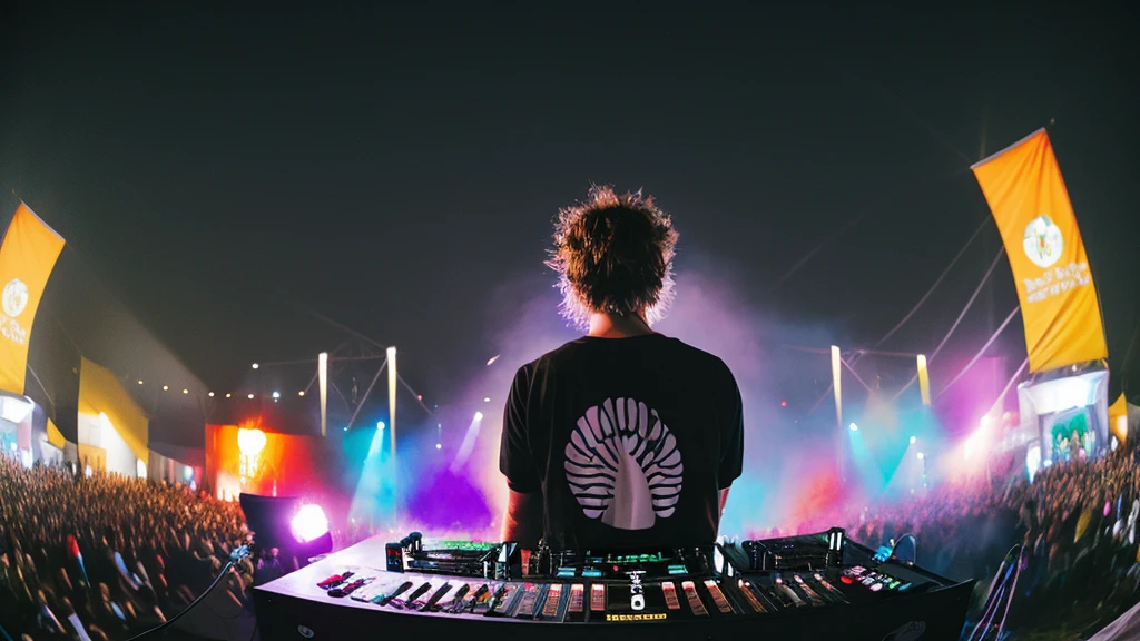 Dj on a Festival