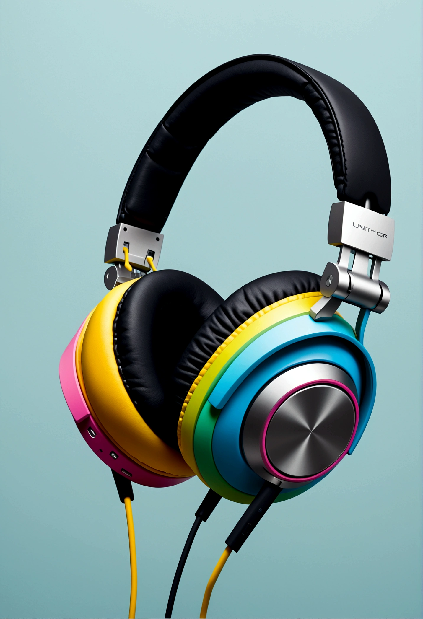 unusual headphones, minimalistic