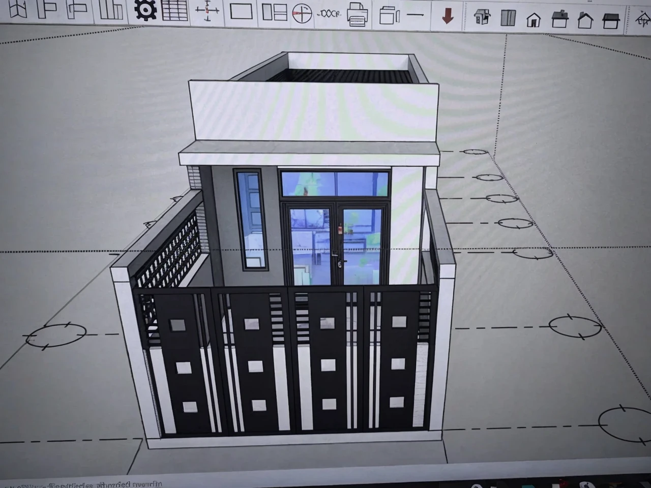 create facade for house