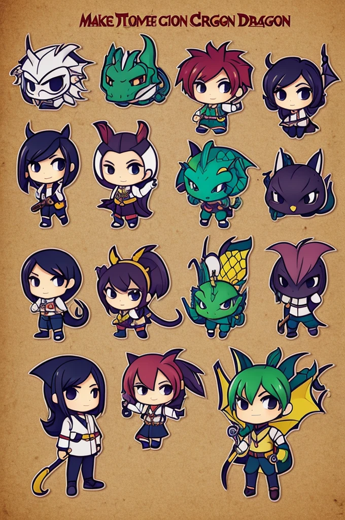 make me a chibi of a dragon