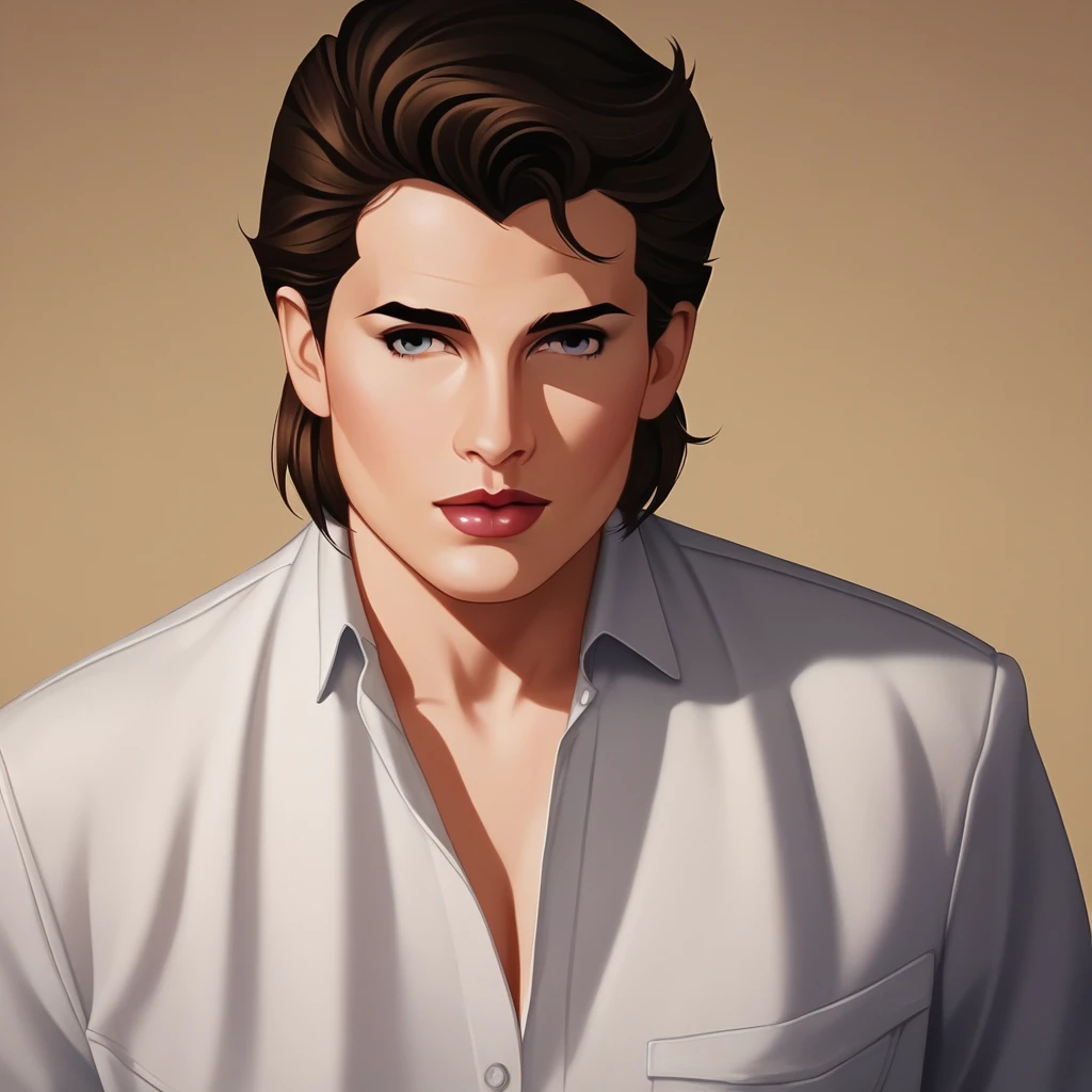 Michael Jackson history era, with white skin, music album cover model style, 80s flat vector fashon art, 8k.