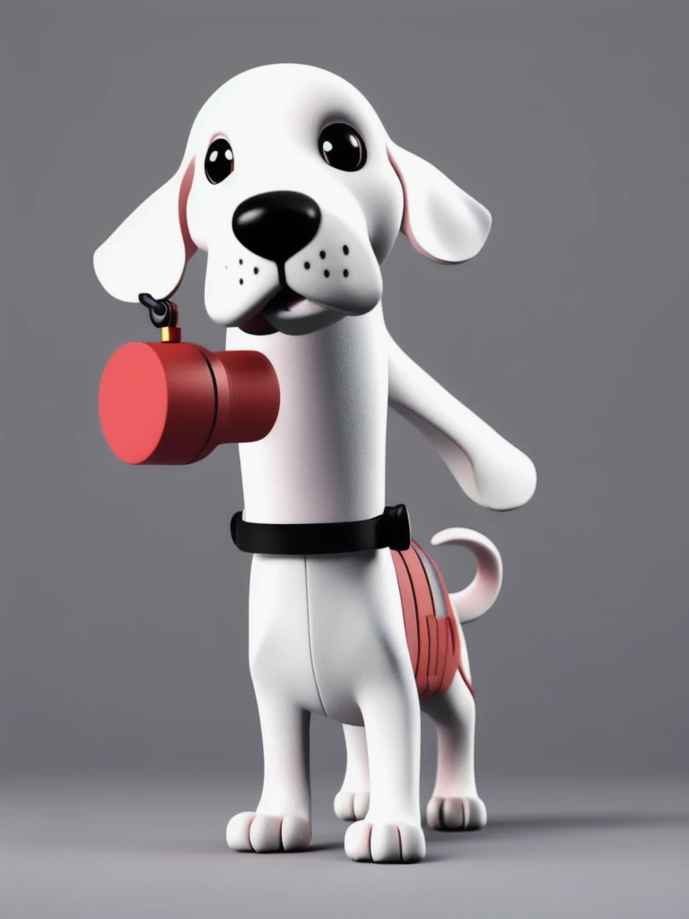 create me a puppy who is afraid a very beautiful dog who is afraid