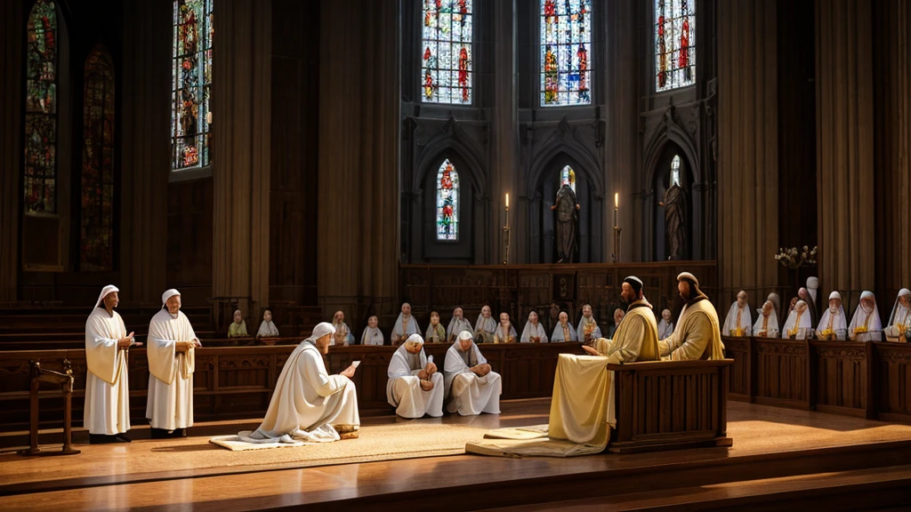 God saw all that He had made, and it was very good. On the seventh day, God rested from His work, blessing the day and making it holy. This rest was not due to fatigue, but as a model for humanity, a time for reflection and worship. Ultrarealistic, 4k