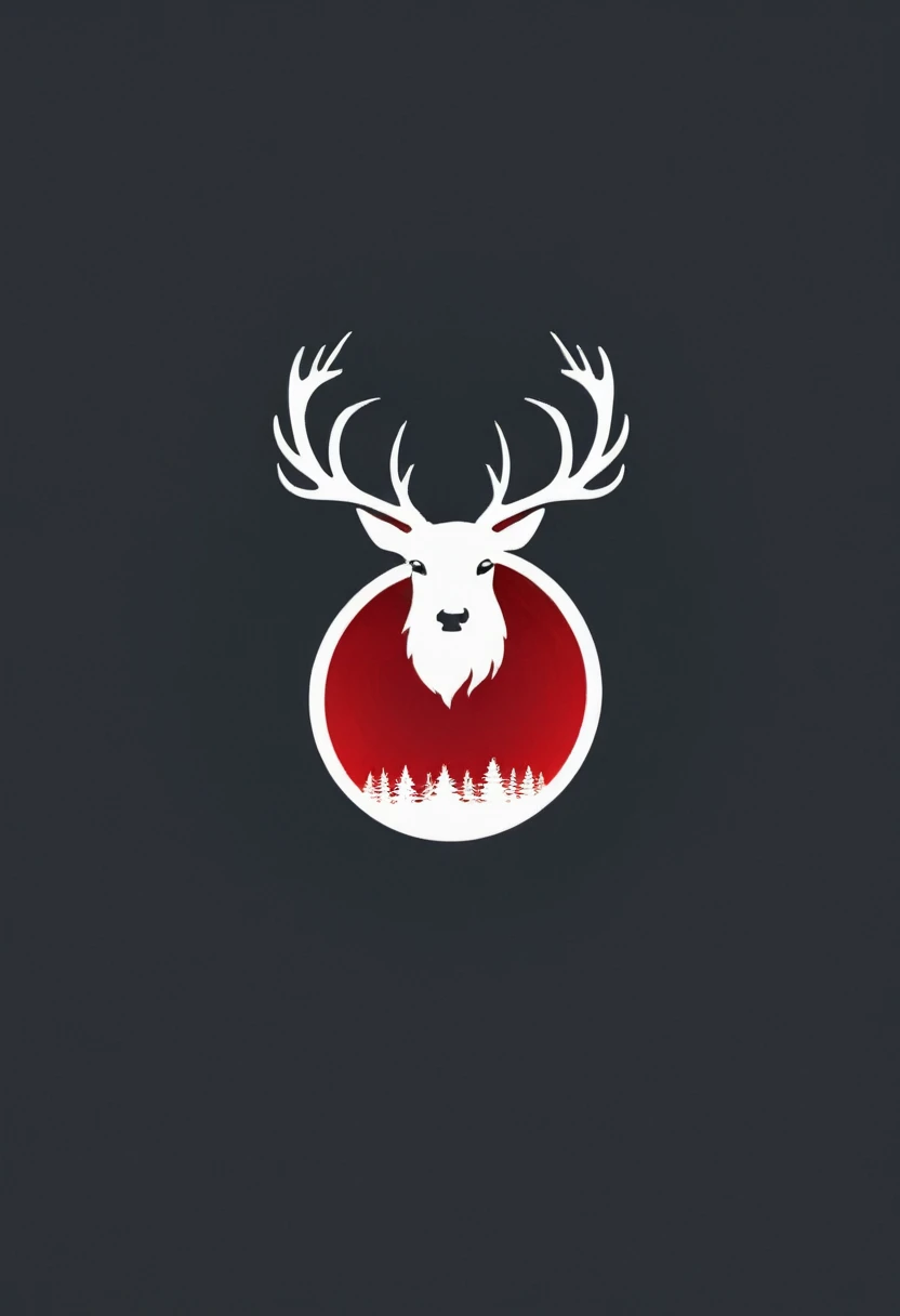 Create a red deer logo
