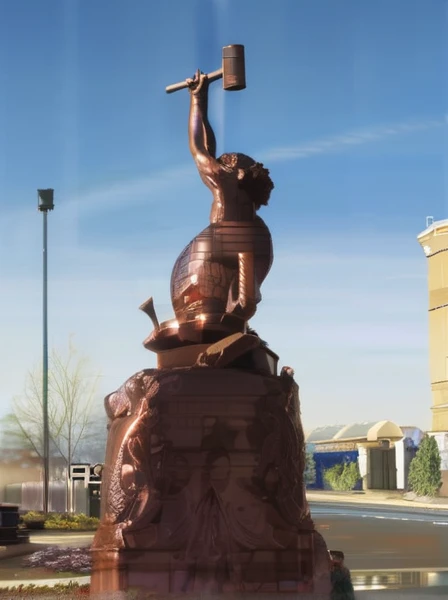 Statue building