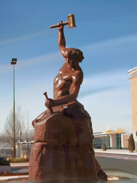 Statue building