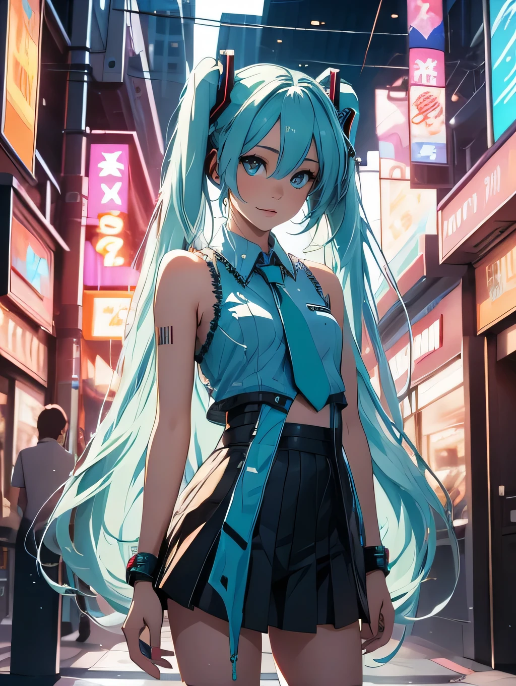 Human, hatsune miku
