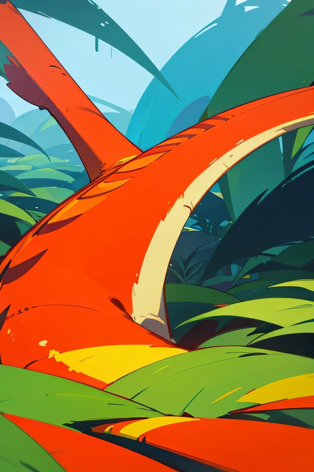 Vibrant and colorful images of animals, Amazonian plants and landscapes